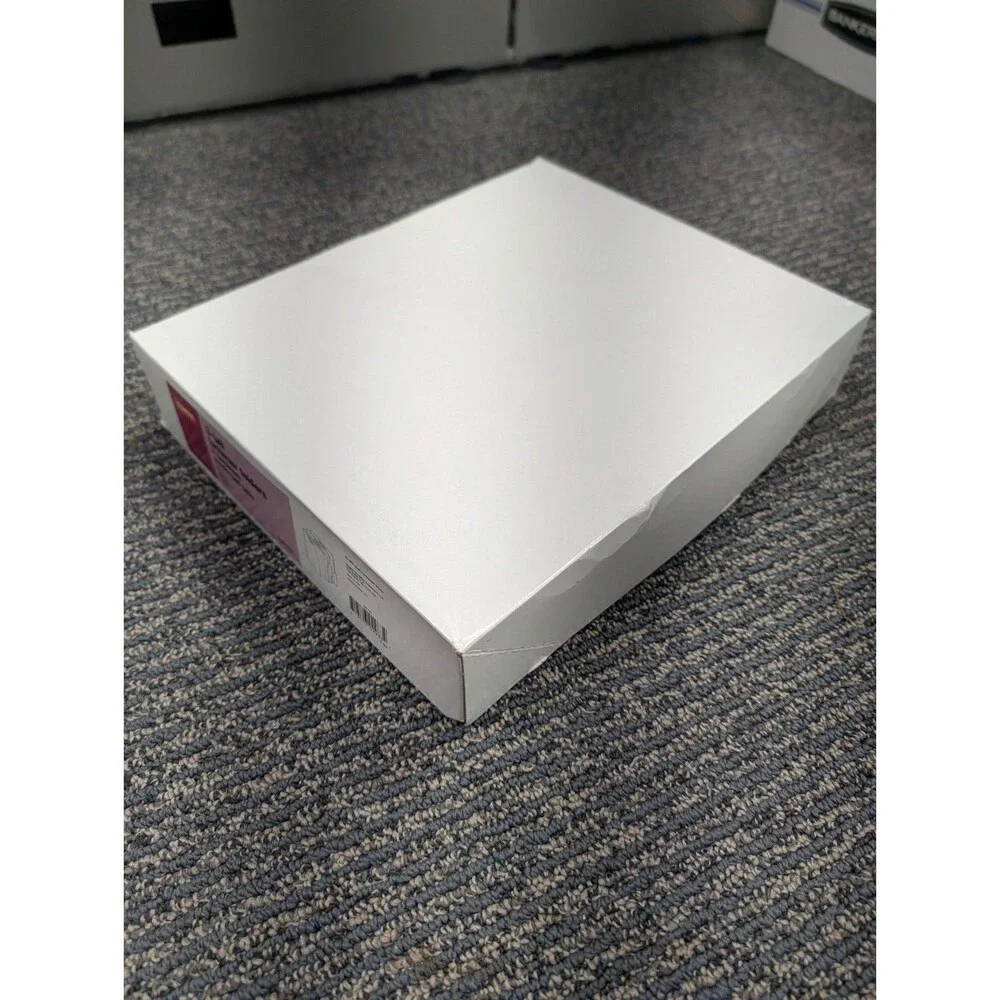 Staples 831123 Fastener Folders, Letter, 3-Tab, Reinforced Tabs, Kraft, 50/Box